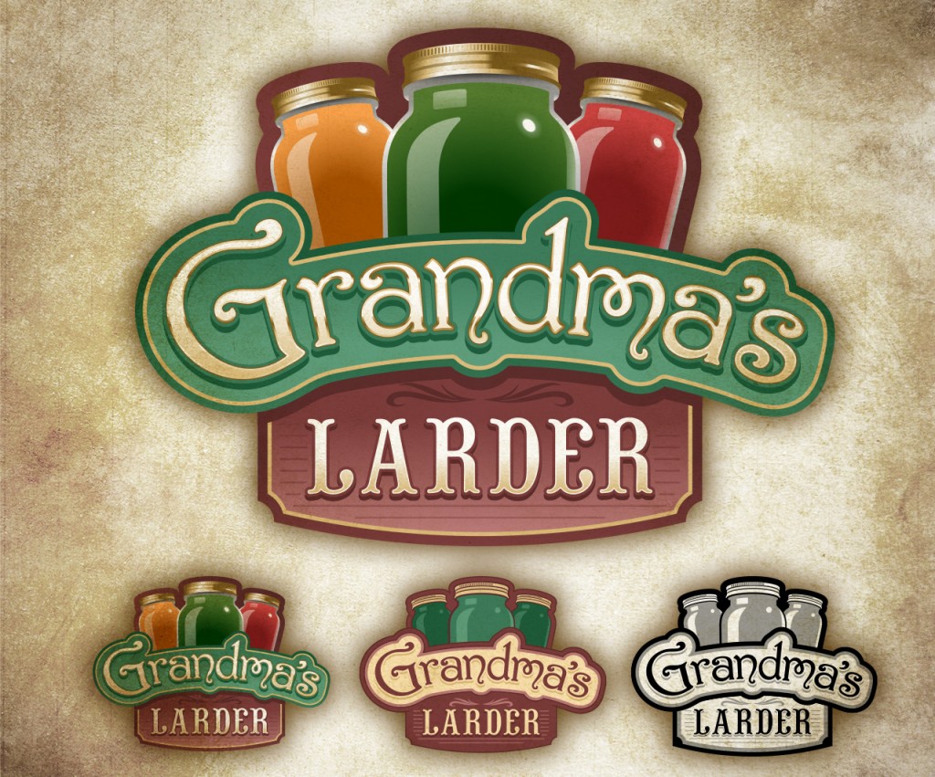 Grandma's Larder Logo Design