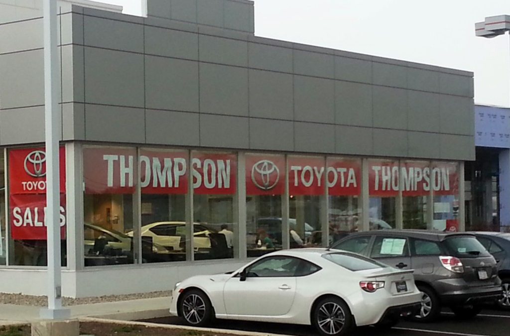 Toyota Window Banners