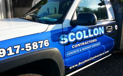 Scollon Contractors Work Truck Vinyl Wrap
