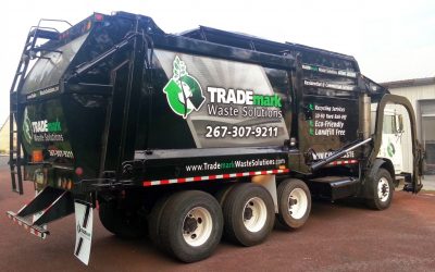 Truck Partial Wrap and Lettering for TRADEmark